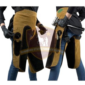 Leather Farrier Chap