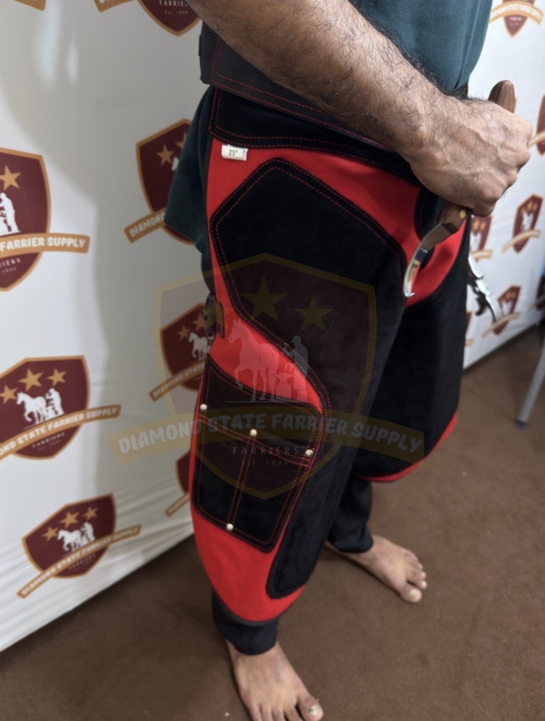 Red Farrier Chaps - Image 2